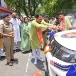 ’एम सी बी जिले को मिली सुरक्षा की नई ताकत’: स्वास्थ्य मंत्री श्याम बिहारी जायसवाल ने डायल-112 नेक्स्ट जेन सेवा को दिखाई हरी झंडी’
