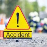 तेज रफ्तार कार ने स्कूटर को मारी टक्कर, युवक घायल