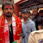 अभिनेता सोनू सूद ने किए प्रसिद्ध कामाख्या देवी मंदिर के दर्शन, आम यात्रियों की तरह ट्रेन से पहुंचे गुवाहाटी