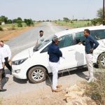 लोक निर्माण विभाग के सचिव ने निर्माणाधीन राष्ट्रीय राजमार्ग-130ए का किया निरीक्षण