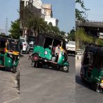 दिल्ली की सड़क पर ऑटो से खौफनाक स्टंट: रील के चक्कर में उड़ाई नियमों की धज्जियां, वीडियो वायरल होते ही पुलिस ने काटा चालान