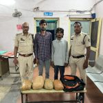 गांजा के साथ उत्तर-प्रदेश के 2 अंतर्राज्यीय आरोपी गिरफ्तार