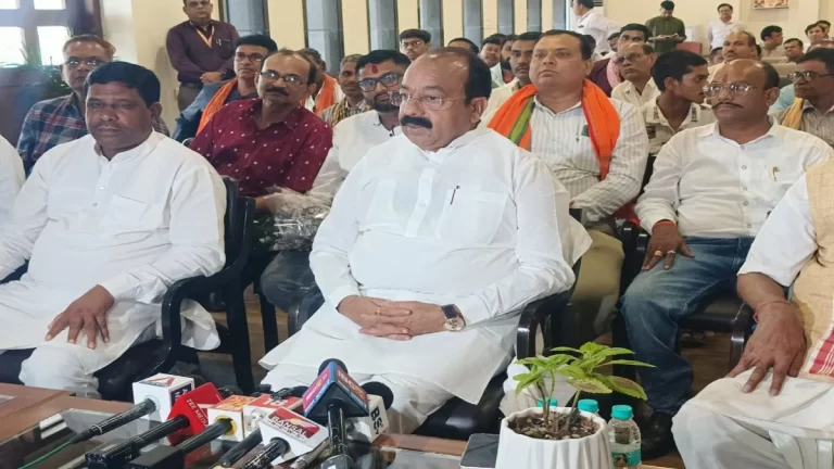 डिप्टी सीएम अरुण साव का कांग्रेस पर तीखा पलटवार: बोले- आरोप लगाना यह साबित करता है कि विपक्ष ने पहले ही मान ली है हार