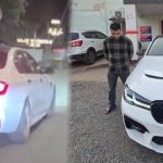 चलती BMW में सनरूफ स्टंट पड़ा भारी: हाईवे पर युवती का डांस वायरल, पुलिस ने की कार जब्त