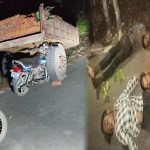 तेज रफ्तार का कहर: खड़े ट्रैक्टर से भिड़ी बाइक, 4 दोस्तों की दर्दनाक मौत