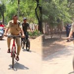 पीएम मोदी की अपील का असर: SP-ASP ने साइकिल से पहुंचकर दिया फिटनेस और पर्यावरण बचाने का संदेश