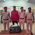 दुर्ग में राजस्थान का अंतर्राज्यीय नशा तस्कर गिरफ्तार: बोरसी में खपाने लाया था 12 किलो डोडा चूरा, पुलिस ने दबोचा