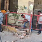 सुशासन तिहार का असर: कलेक्टर के निर्देश पर हटा अवैध कब्जा, राधे मांडले के घर के बाहर नाली हुई साफ