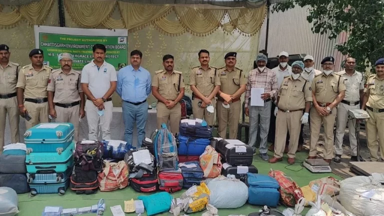 नशे के कारोबार पर बड़ा वार: रायपुर पुलिस ने 97 मामलों में जब्त ड्रग्स को किया खत्म
