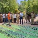 महाराष्ट्र में हथियारों का बड़ा जखीरा बरामद, 4796 धारदार हथियार देख पुलिस हैरान