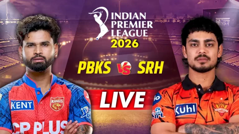 आईपीएल 2026: आज एसआरएच और पीबीकेएस की भिड़ंत, टॉप पोजिशन पर होगी बड़ी जंग