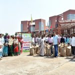 आईसीएआर-एनआईबीएसएम द्वारा किसानों को उन्नत धान बीजों का वितरण