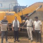 प्रदेश भर में निगरानी तेज अवैध उत्खनन में लगी पोकलेन मशीन जब्त