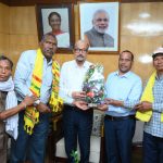 अखिल भारतीय गोंड़वाना गोंड़ महासभा के पदाधिकारियों ने राज्यपाल डेका से की सौजन्य भेंट