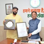 मुख्यमंत्री साय से मिले प्रबल प्रताप जूदेव, ‘हिंदू केसरी सम्मान’ मिलने पर दी बधाई