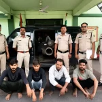 स्टील प्लांट से लाखों की चोरी का 24 घंटे में खुलासा, जेसीबी ऑपरेटर समेत 5 आरोपी गिरफ्तार