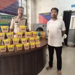1120 नग गोगो रैपर के साथ युवक पकड़ाया, पान ठेलों में करता था सप्लाई