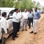 लोक निर्माण विभाग के सचिव ने निर्माणाधीन राष्ट्रीय राजमार्ग एवं रतनपुर बायपास का किया निरीक्षण