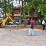 सेजबहार फेस 1 कॉलोनी की भूमि से गृह निर्माण और अधोसंरचना विकास मंडल ने हटाया अतिक्रमण