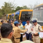 धमतरी: नए शैक्षणिक सत्र के साथ स्कूली वाहनों की विशेष जांच, 14 वाहनों में मिली खामियां