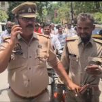 कलेक्ट्रेट से पकड़ा गया फर्जी पुलिस हाव् भाव और कपडे से शक हुआ