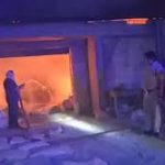 इस मिल के गोदाम में आगजनी, चावल बारदाना और भूसा जलकर खाक