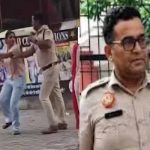 जंतर-मंतर प्रदर्शन: महिला प्रदर्शनकारी को थप्पड़ मारने का वीडियो वायरल, एडिशनल डीसीपी संदीप लांबा हटाए गए