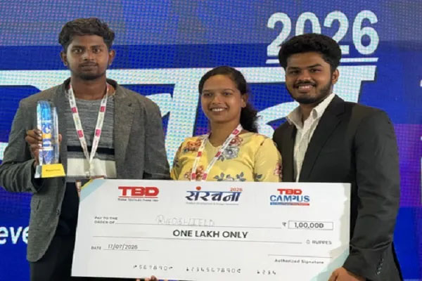 चोट से सुरक्षा देने वाली स्मार्ट टी-शर्ट का कमाल, तीन छात्रों ने जीता नेशनल हैकाथॉन