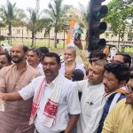 रामगोपाल अग्रवाल की गिरफ़्तारी के विरोध में कांग्रेस का प्रदर्शन, मोदी और साय का पुतला दहन किया