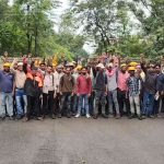 वेतन भुगतान में देरी पर भड़के SECL गेवरा के ठेका श्रमिक, श्रमिक चौक पर प्रदर्शन, परियोजना का काम ठप