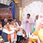 117 वर्षों से चली आ रही गणेशोत्सव की परंपरा में शामिल हुए मुख्यमंत्री श्री विष्णु देव साय