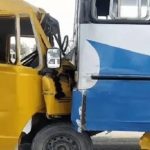 मानसा में स्कूल बस की PRTC बस से भिड़ंत, 10 से 15 बच्चे घायल, ड्राइवर की टांगें टूटीं