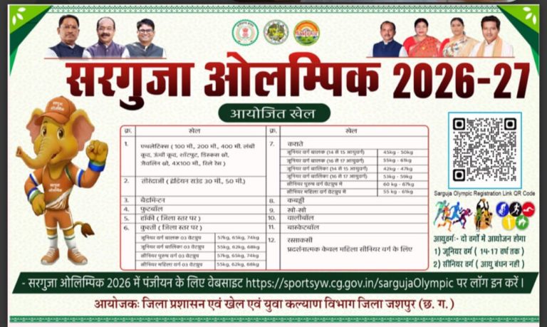 12 खेल विधाओं में होंगे मुकाबले, जूनियर और सीनियर वर्ग के खिलाड़ी ले सकेंगे हिस्सा, अब तक 12183 खिलाडिय़ों का पंजीयन