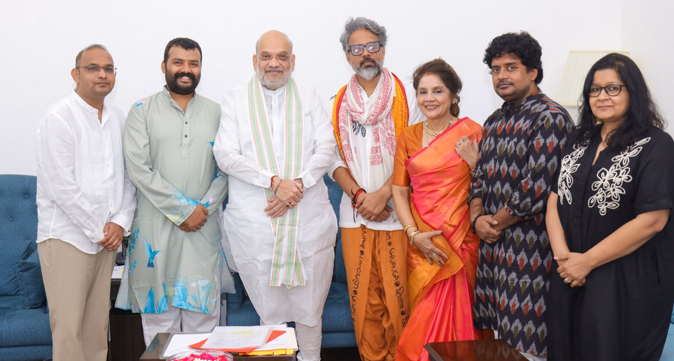 ‘हनुमान अंश’ की टीम पहुंची दिल्ली, अमित शाह से मुलाकात कर साझा की फिल्म की सफलता