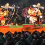 धमतरी में रामलीला के दौरान आग भड़की, हनुमान बने युवक समेत 3 झुलसे