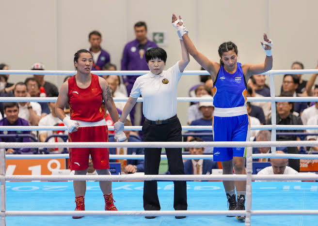 एशियन गेम्स में लवलीना बोरगोहेन ने देश को दिलाया 12वां गोल्ड, 75 किग्रा फाइनल में चीनी मुक्केबाज को हराया